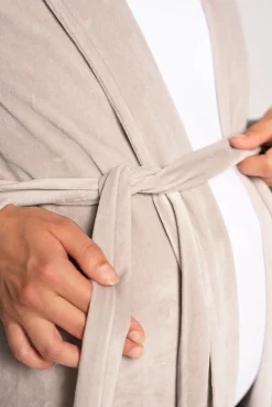 Robe de velour maternity