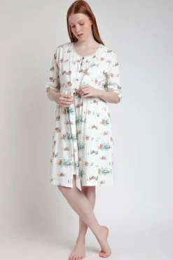 Robe midi maternity Winnie the Pooh