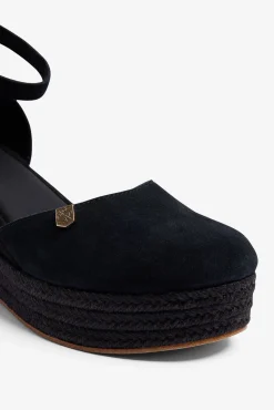 Sandália cunha baixa Cantalar Black