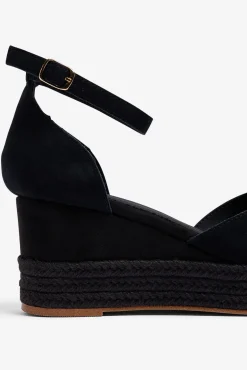 Sandália cunha baixa Cantalar Black