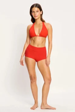 Short de banho menstrual fluxo super Poinciana