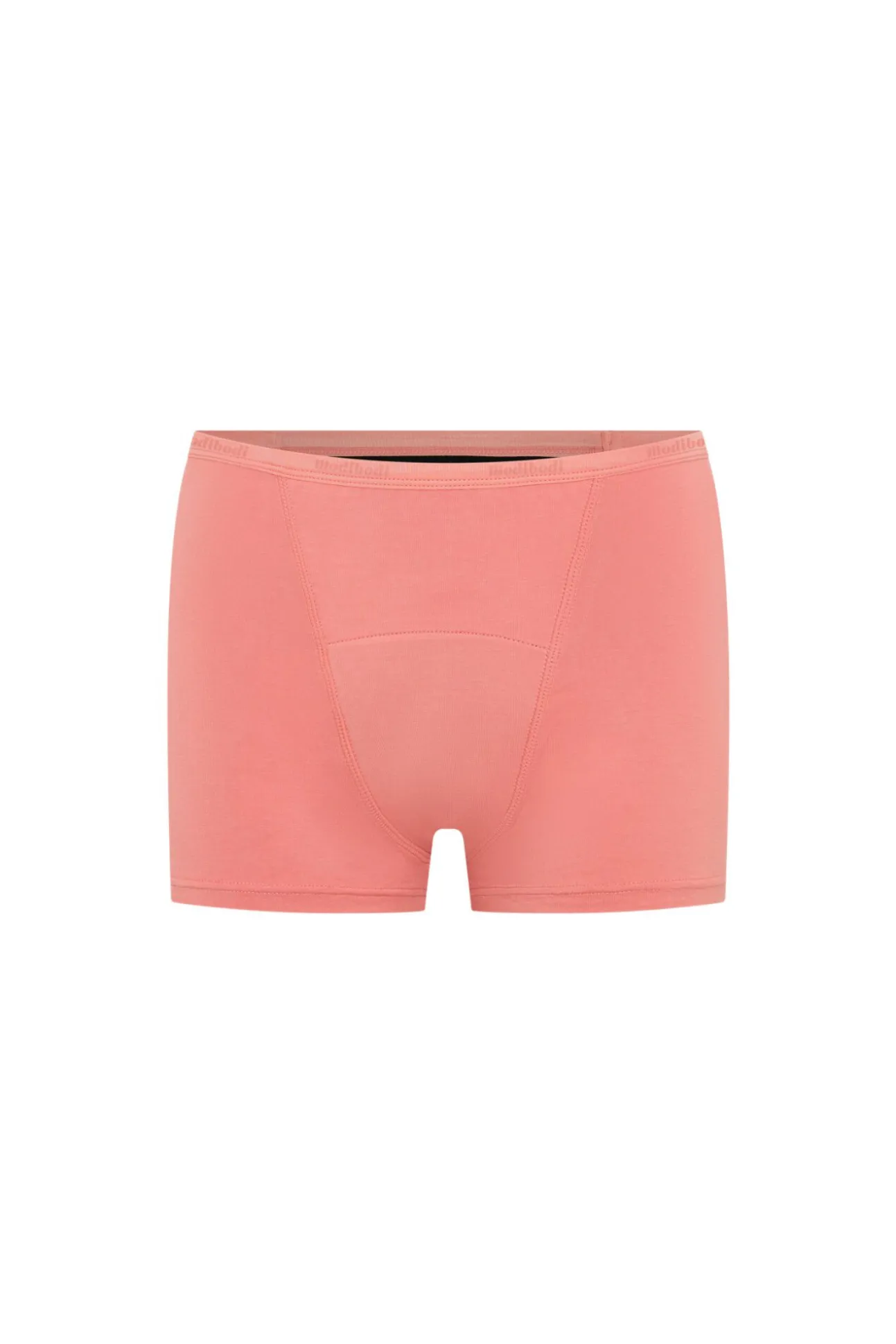 Short Menstrual em Bambu Fluxo Super Coral