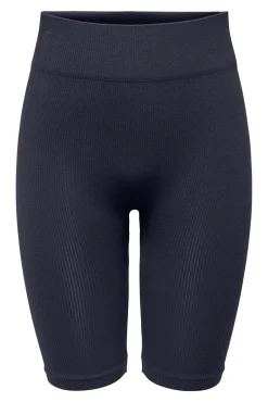 Shorts de ciclismo com estrutura canelada