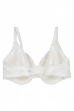 Soutien clássico com enchimento em renda branco BEAUTIFUL