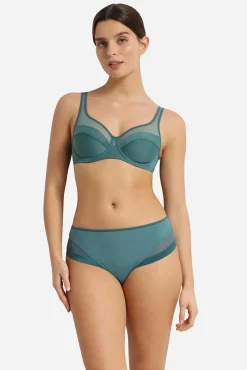 Soutien com aro grande capacidade em tule