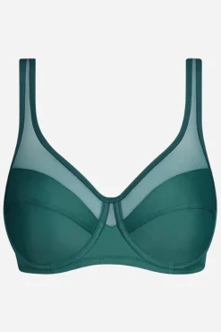 Soutien com aro grande capacidade em tule
