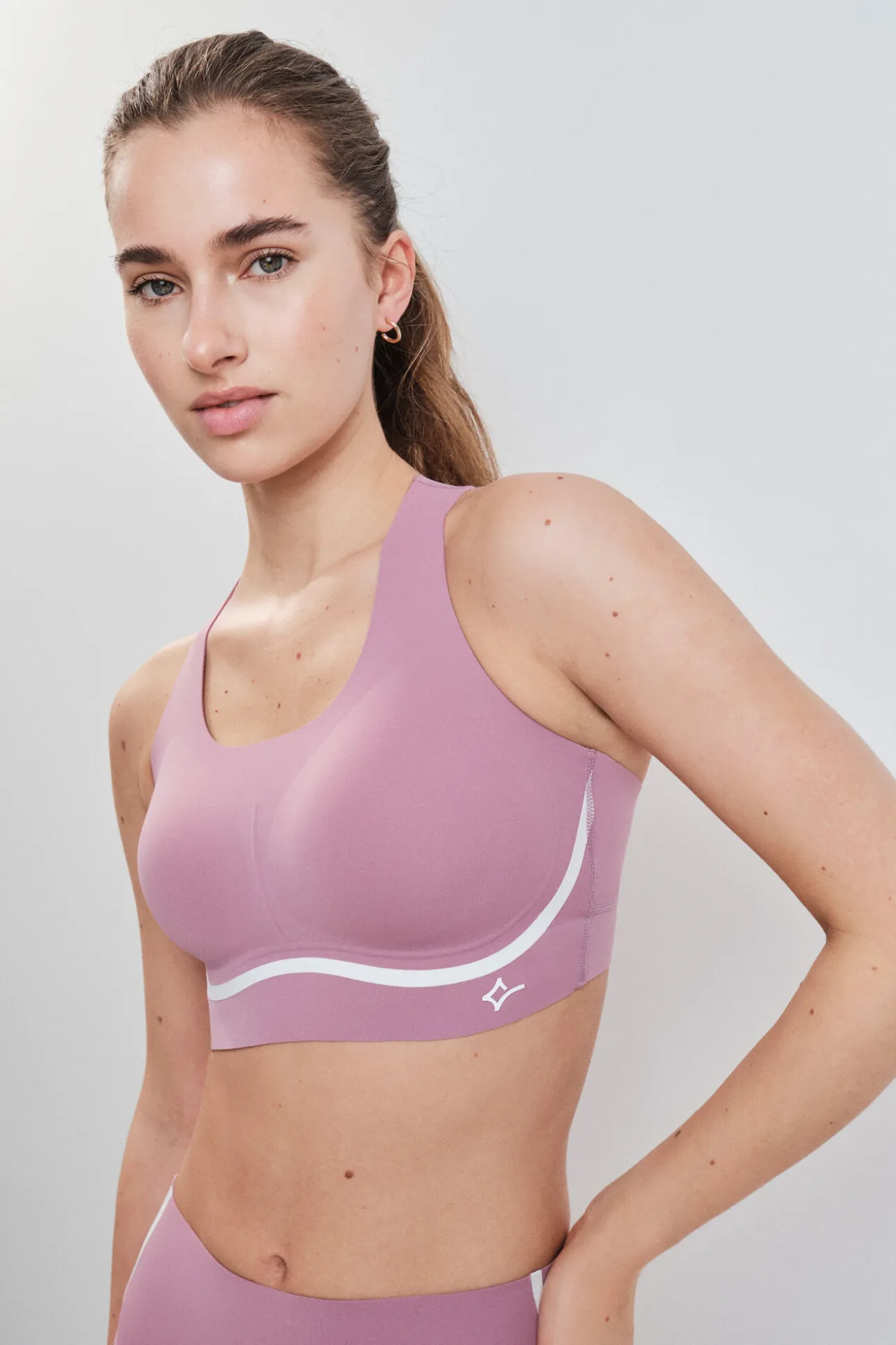 Soutien desportivo COMPRESSIVE rosa