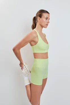 Soutien desportivo 4D Stretch amarelo