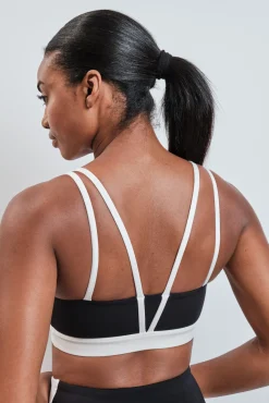 Soutien desportivo 4D Stretch contraste preto
