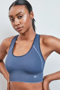 Soutien desportivo 4D Stretch reversível azul