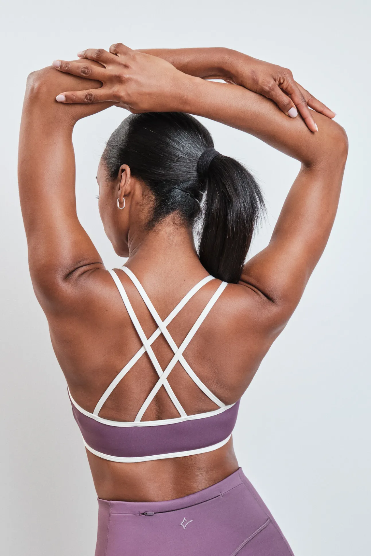 Soutien desportivo 4D Stretch roxo