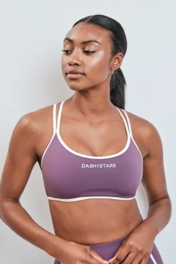Soutien desportivo 4D Stretch roxo