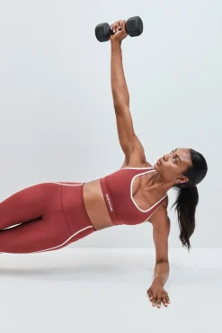 Soutien desportivo 4D Stretch burgundy