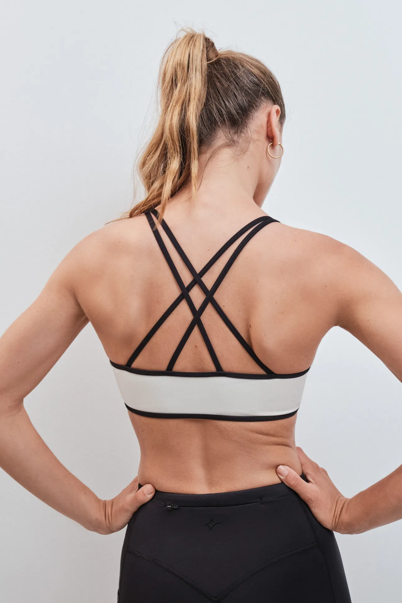 Soutien desportivo 4D Stretch branco