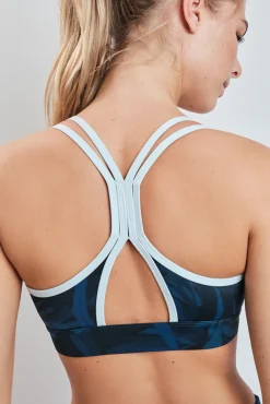 Soutien desportivo estampado 4D STRETCH verde