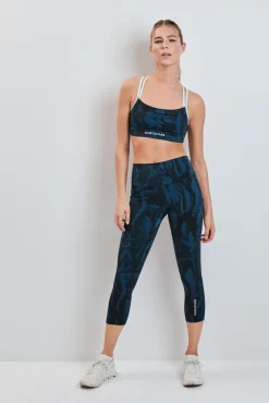 Soutien desportivo estampado 4D STRETCH verde
