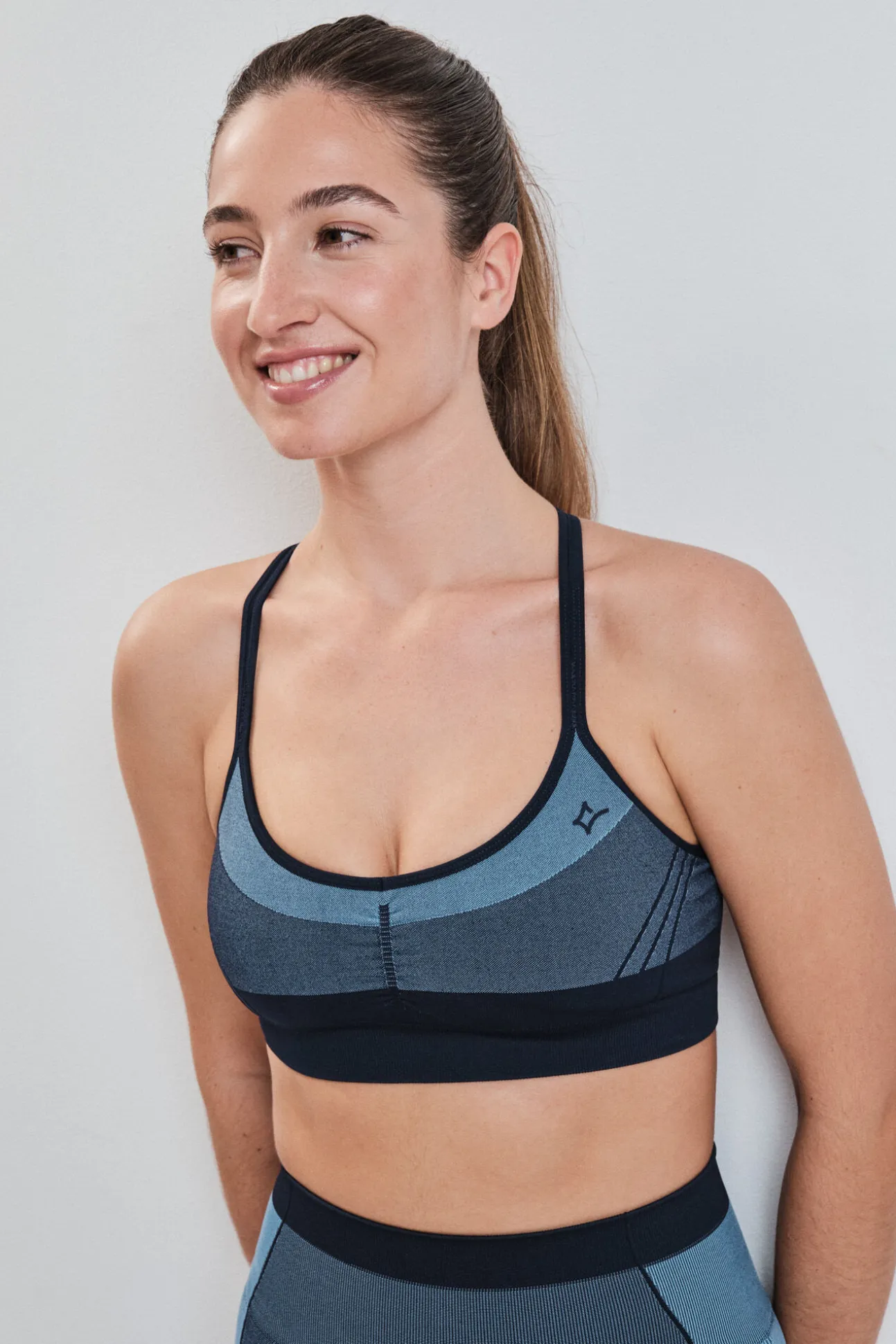 Soutien desportivo SEAMLESS COMFORT azul