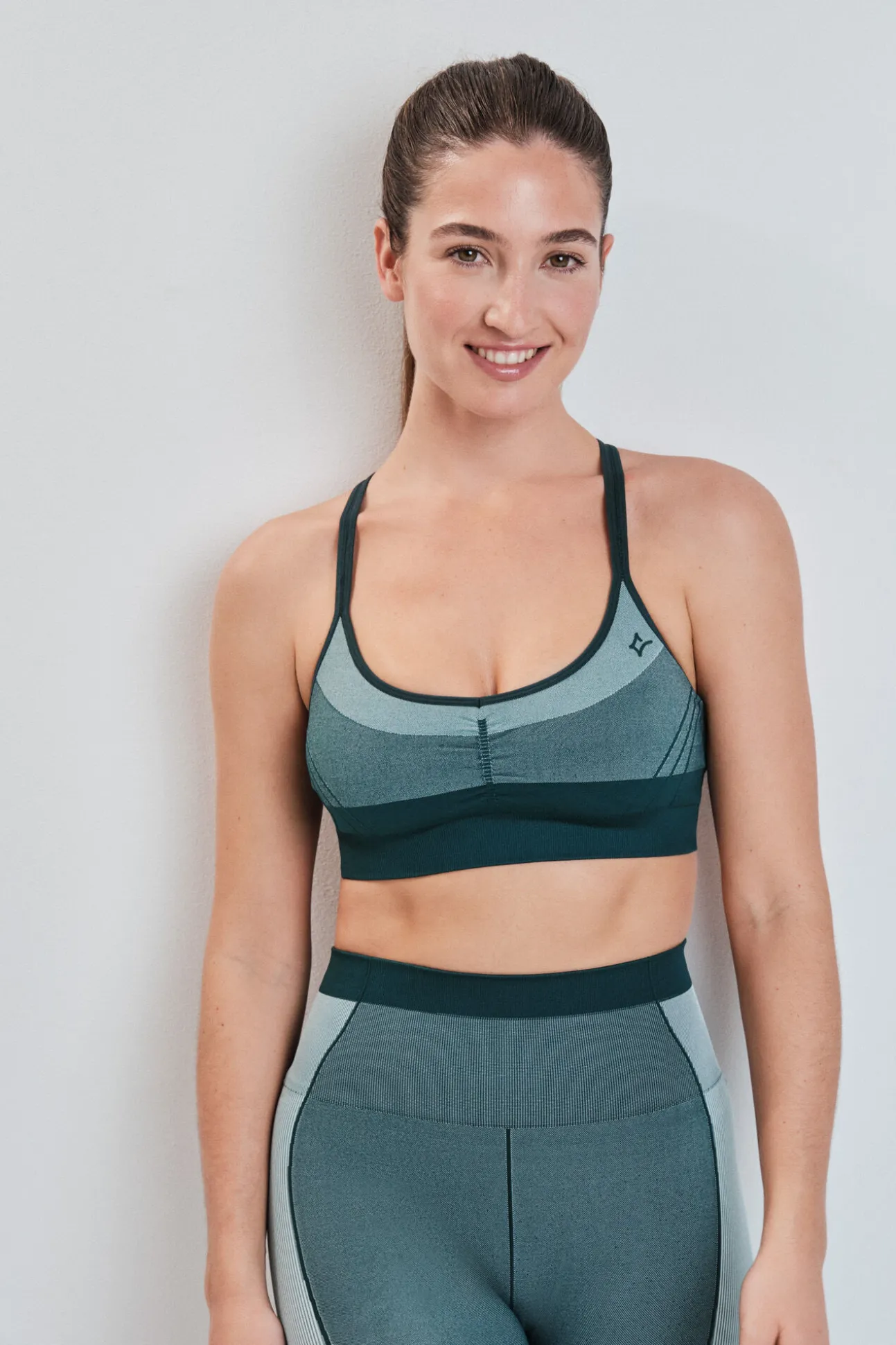 Soutien desportivo SEAMLESS COMFORT verde