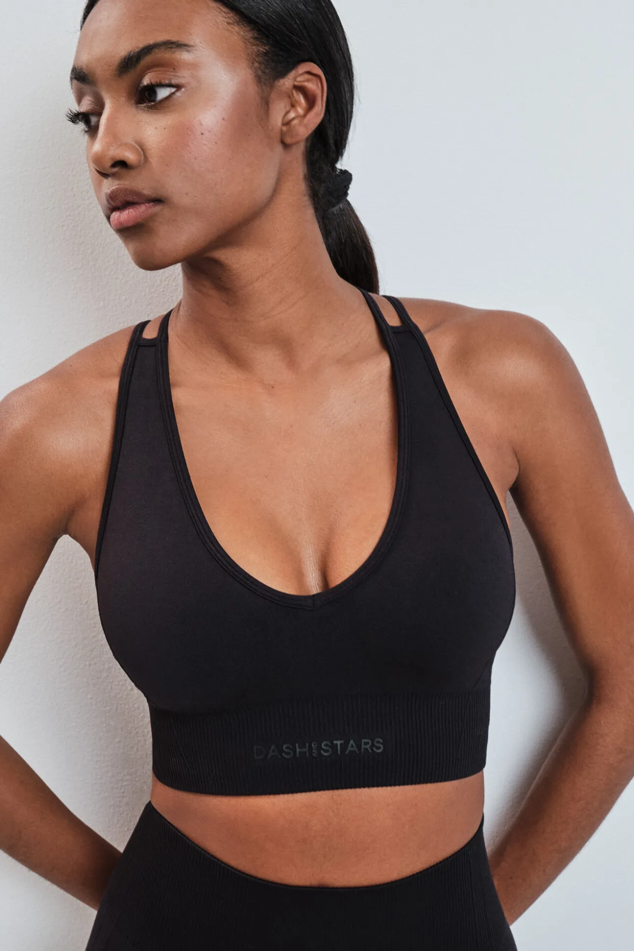 Soutien desportivo SEAMLESS COMFORT preto