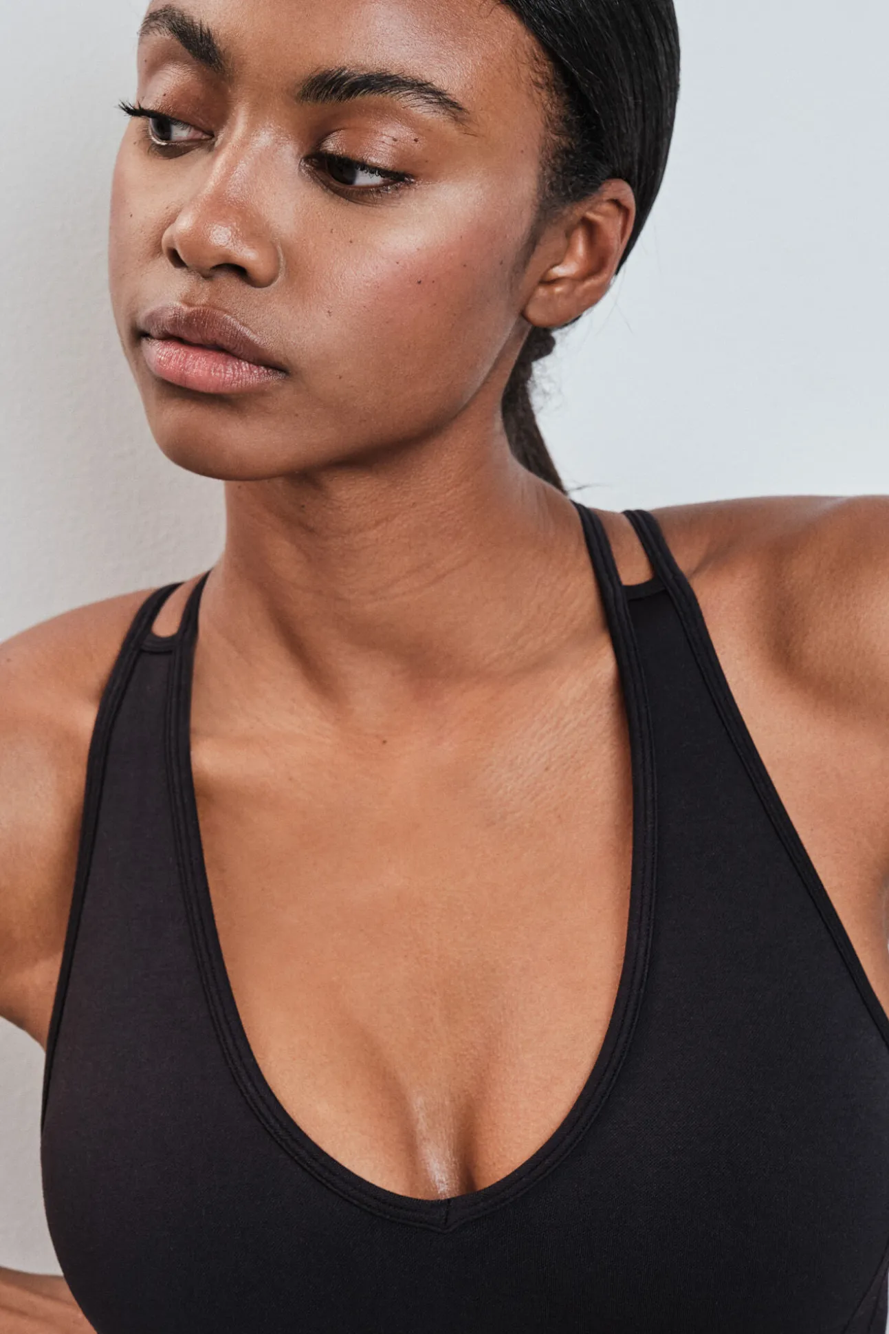 Soutien desportivo SEAMLESS COMFORT preto