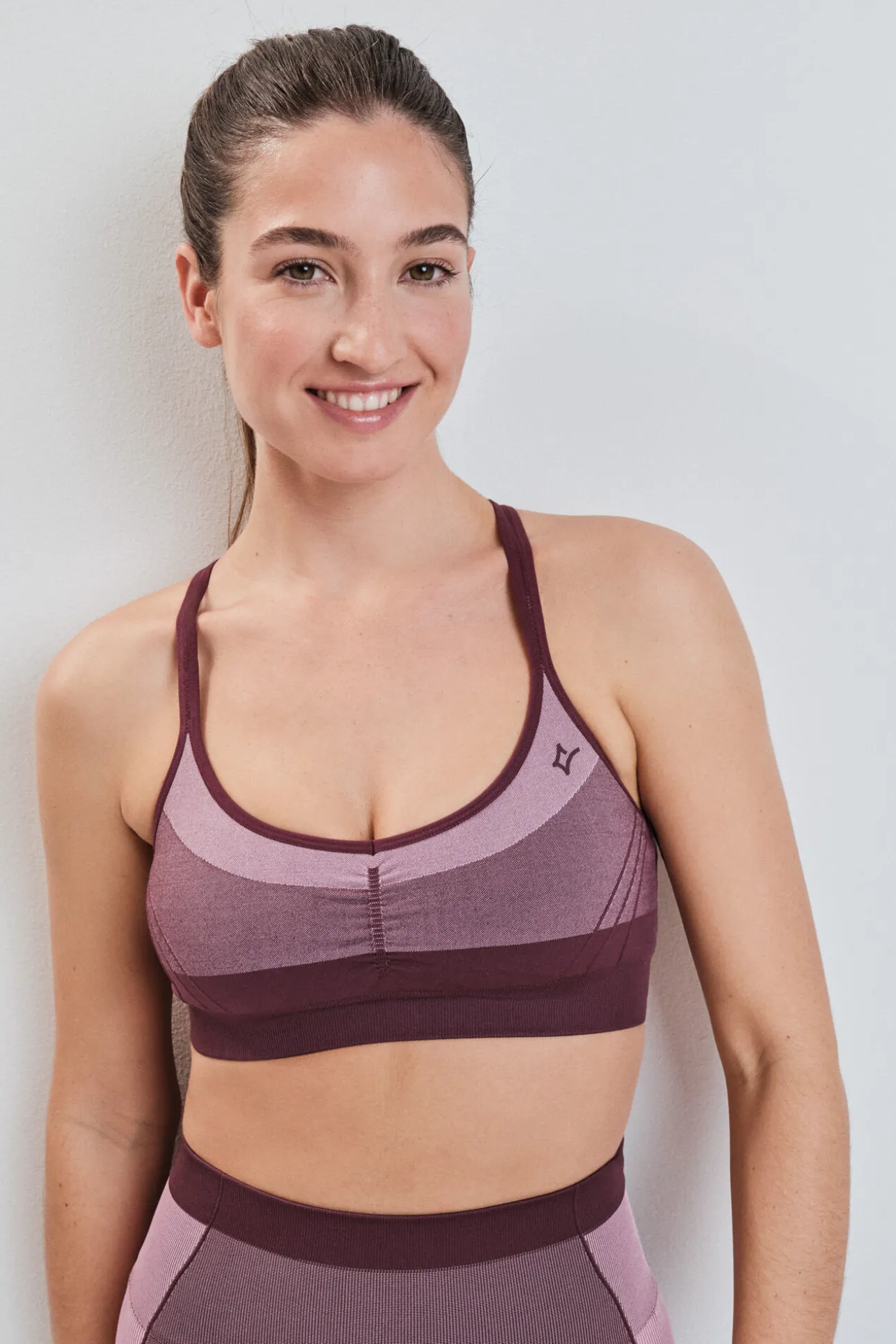 Soutien desportivo SEAMLESS COMFORT rosa