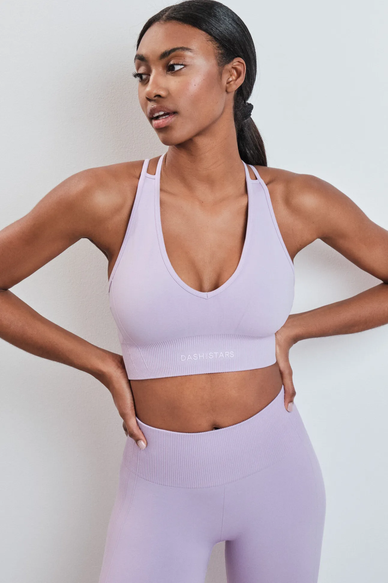 Soutien desportivo SEAMLESS COMFORT lilás