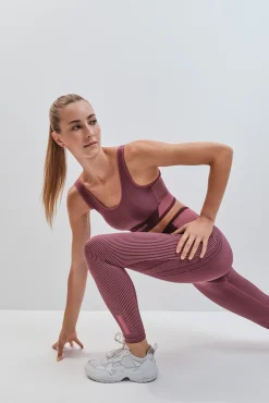 Soutien desportivo SEAMLESS COMFORT bordeaux