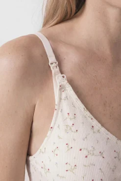 Soutien maternity halter estampado flores FANTASTIC