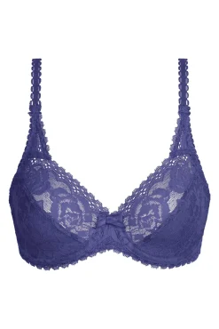 Soutien moldador com aros em renda floral