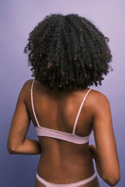 Soutien top pointelle rosa