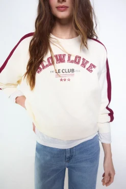 Sudadera slowlove oversize