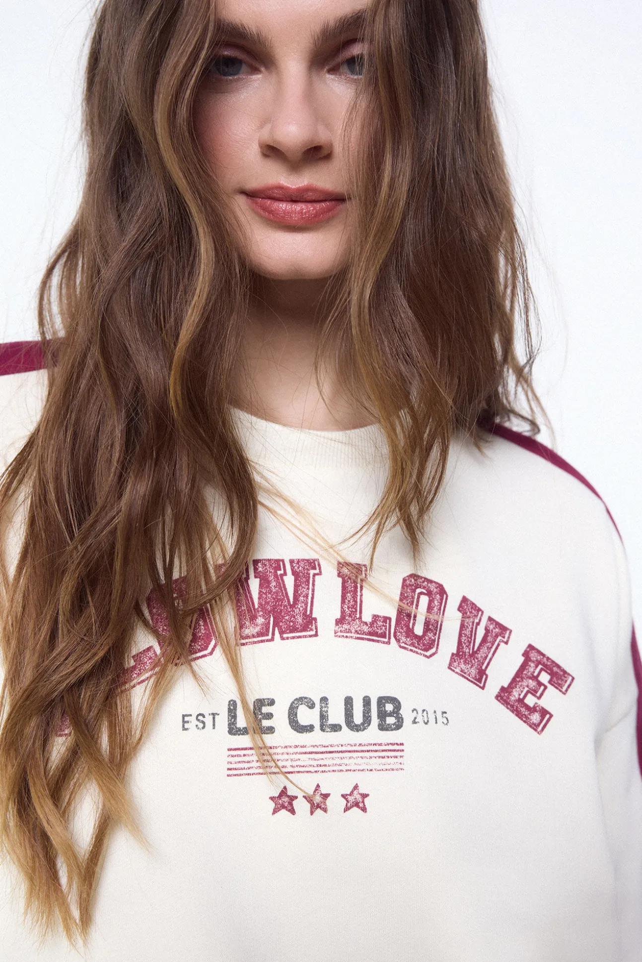 Sudadera slowlove oversize