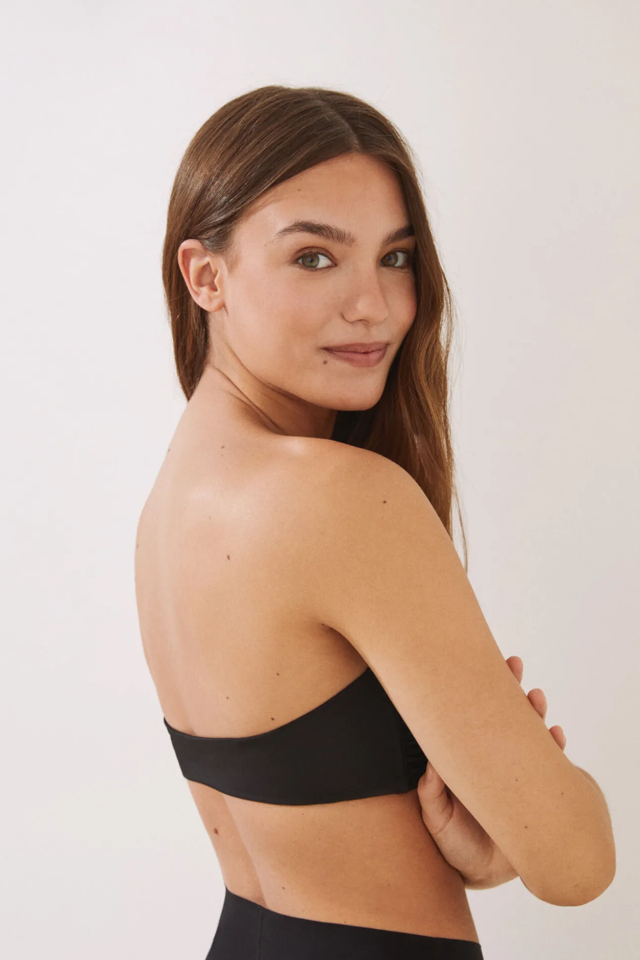 Sutiã bandeau sem aros