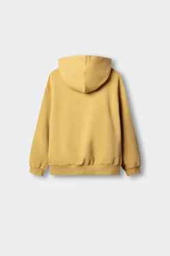 Sweatshirt básica aberta menino