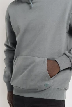 Sweatshirt básica capuz
