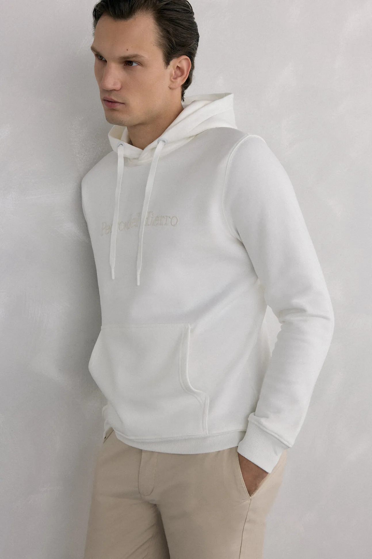 Sweatshirt com capuz com logo