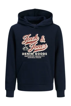 Sweatshirt com capuz e logo