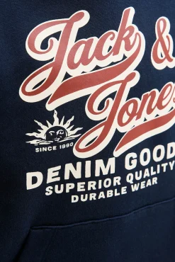 Sweatshirt com capuz e logo