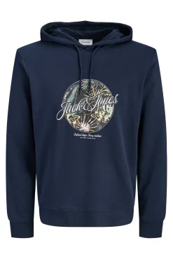 Sweatshirt com capuz em algodão