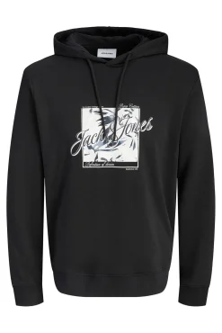 Sweatshirt com capuz em algodão