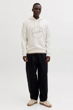 Sweatshirt com capuz em felpa suave