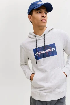 Sweatshirt com capuz logo