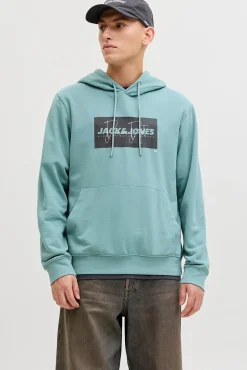 Sweatshirt com capuz logo
