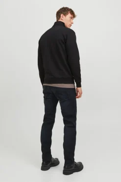 Sweatshirt com fecho-éclair