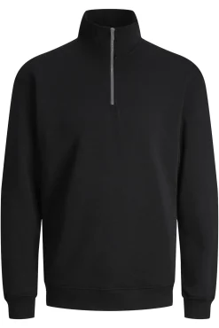 Sweatshirt com fecho-éclair