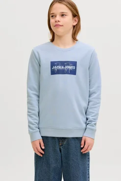 Sweatshirt com logo quadrado