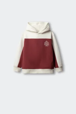 Sweatshirt cortada e cosida para criança
