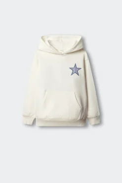 Sweatshirt estrela costas menina