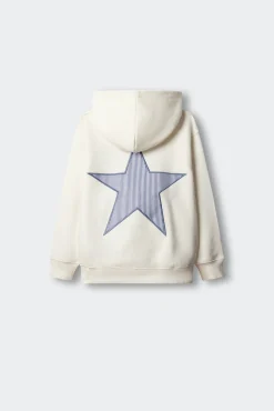 Sweatshirt estrela costas menina