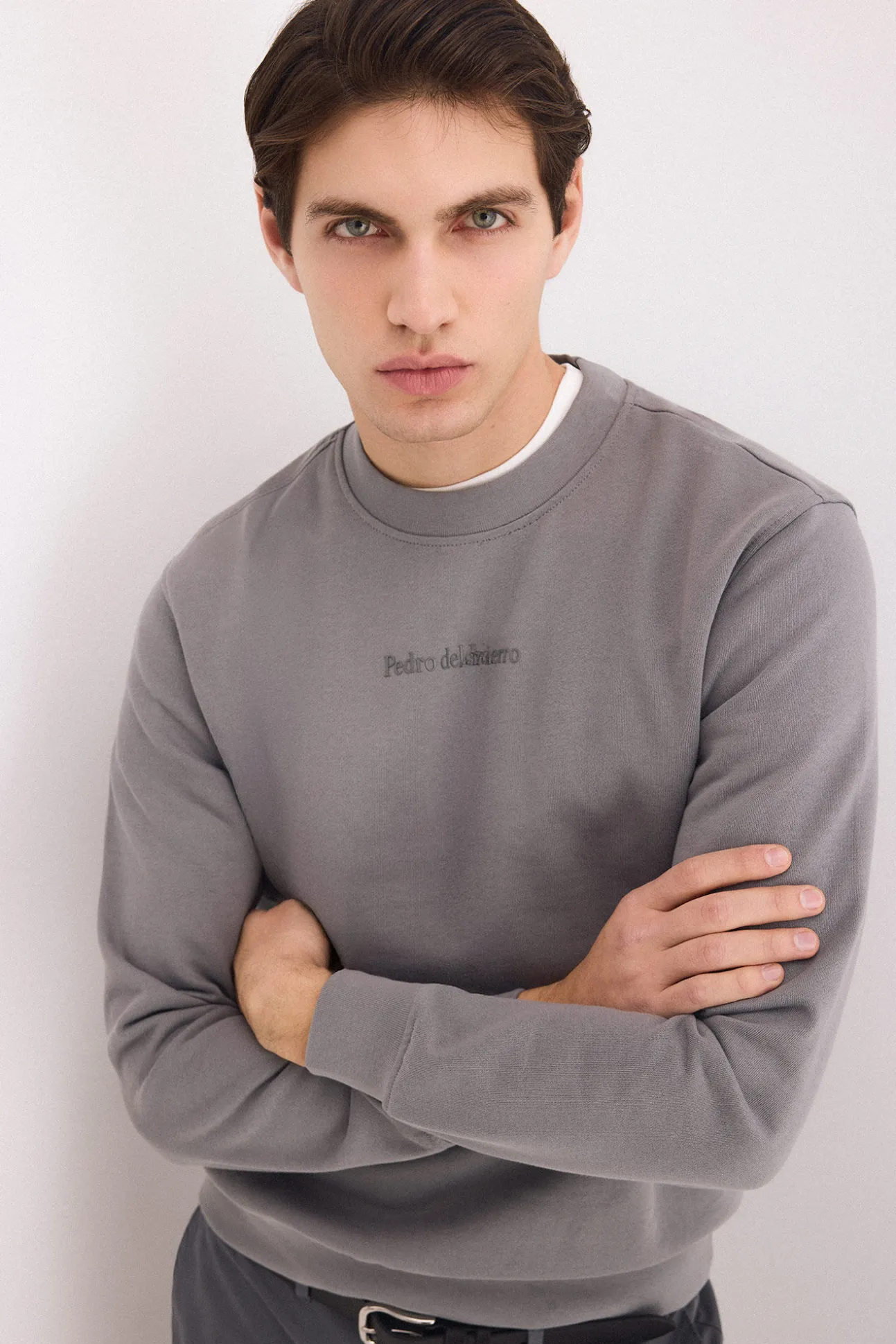 Sweatshirt gola caixa
